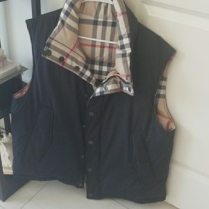 Burberry Brit reversible down feather vest